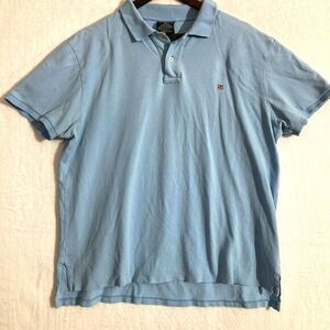 Vtg Polo Jeans Ralph Lauren Shirt Mens XL‎ Short Sleeve Henley Golf Logo Preppy